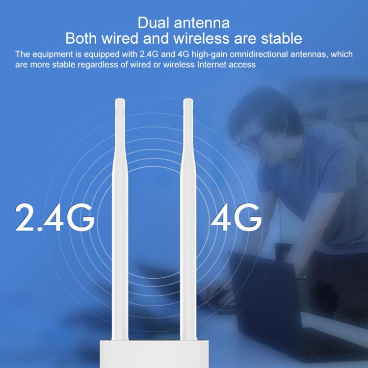 COMFAST CF-E5 300Mbps 4G Outdoor Waterproof Signal Amplifier Wireless Router Repeater WIFI Base Station with 2 Antennas, Asia Pacific Version, CF-E5, Asia Pacific Version COMFAST CF-E5 300Mbps 4G Outdoor Waterproof Signal Amplifier Wireless Router Repeater WIFI Base Station with 2 Antennas, Asia Pacific Version, CF-E5, Asia Pacific Version
